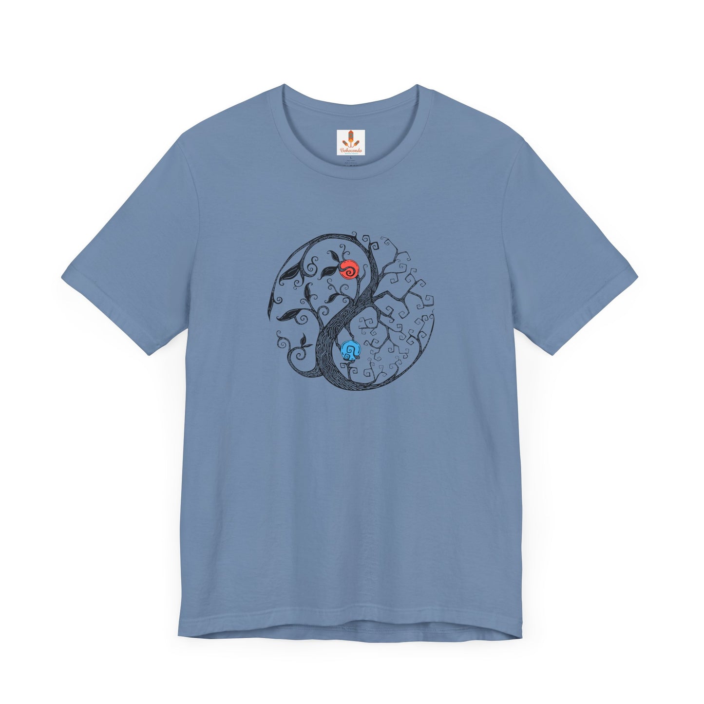 Tree of Life Yin Yang T-shirt