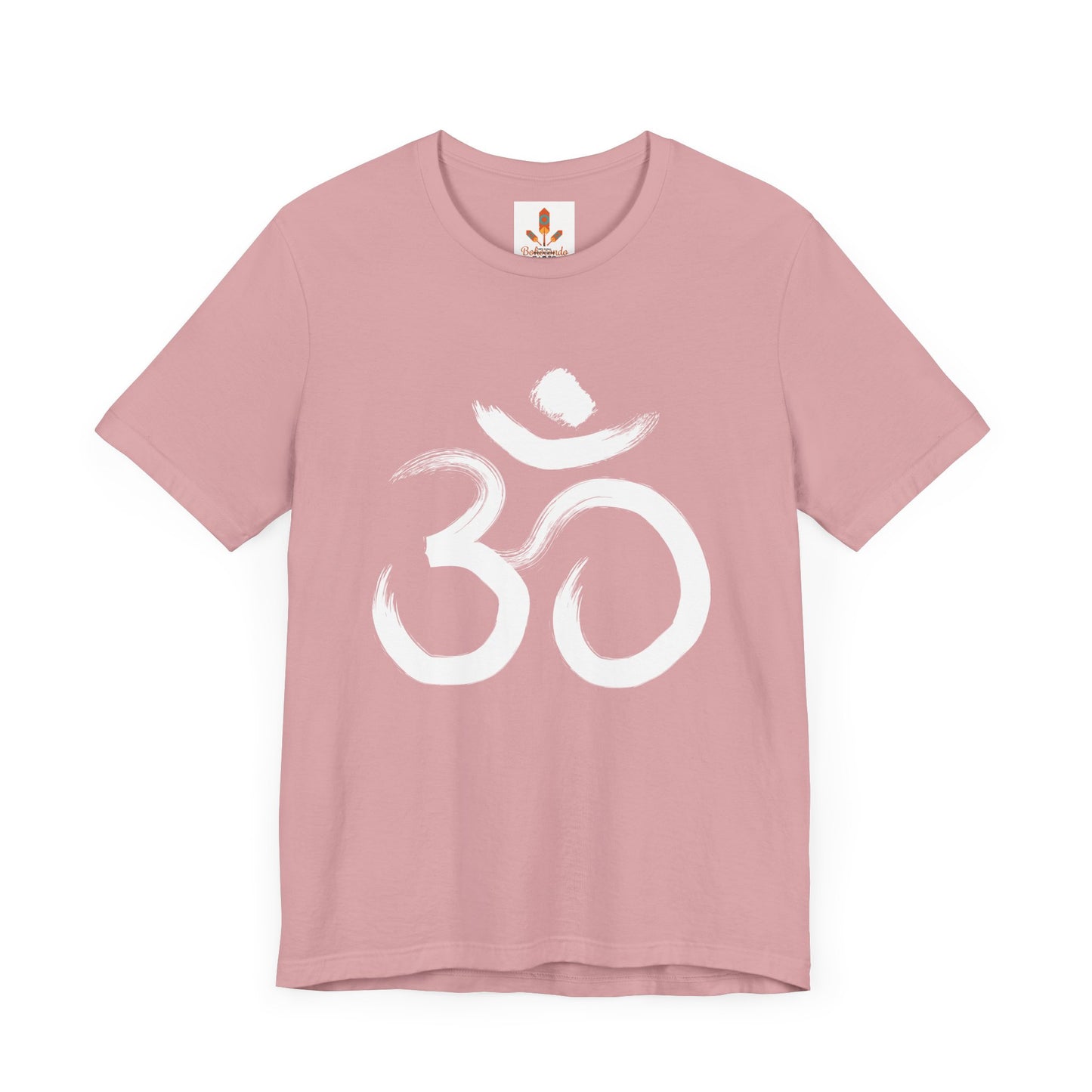 White Om Drawing T-shirt