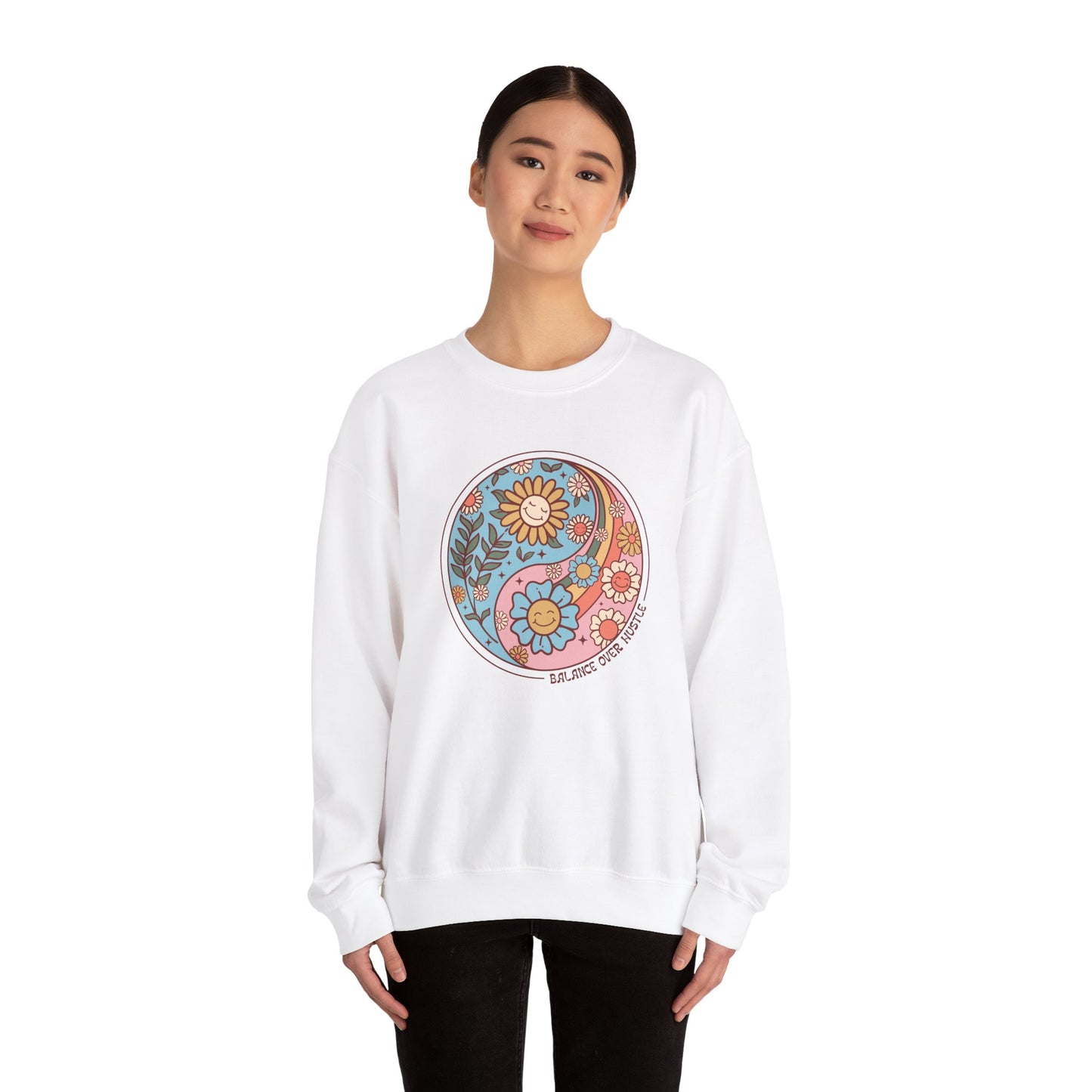 Boho Yin Yang Sweatshirt