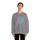 Blue and Green Flower of Life Sweatshirt