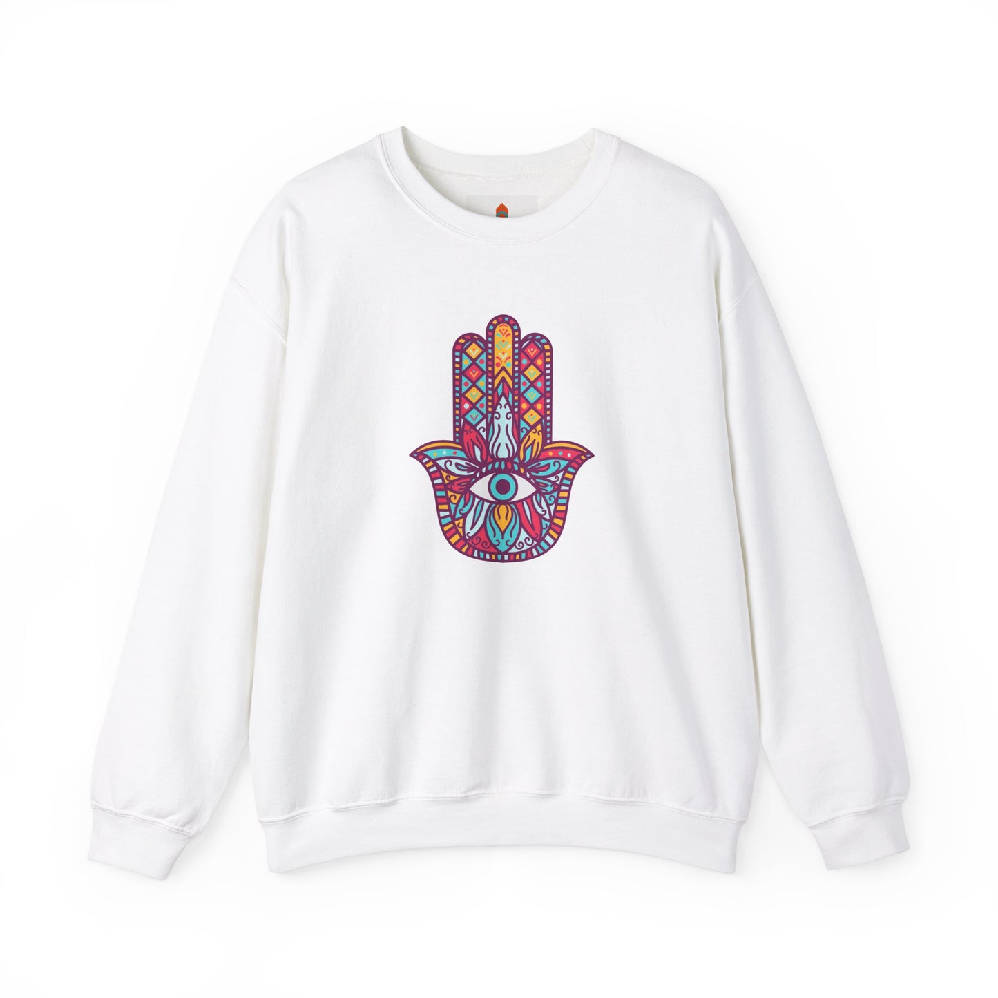 Colorful Fatima Hamsa Hand Sweatshirt