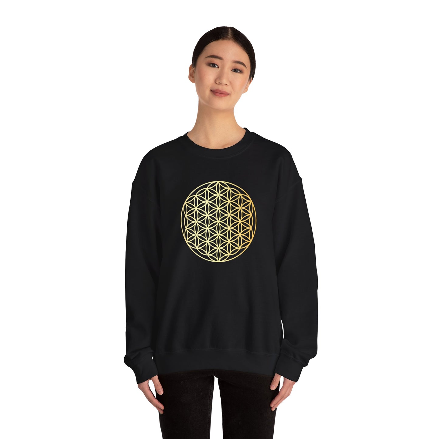 Golden Flower of Life Sweatshirt