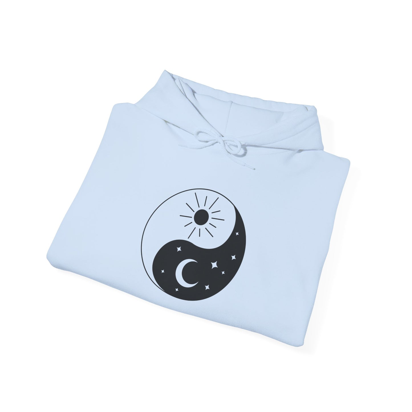 Sun and Moon Yin Yang Hoodie