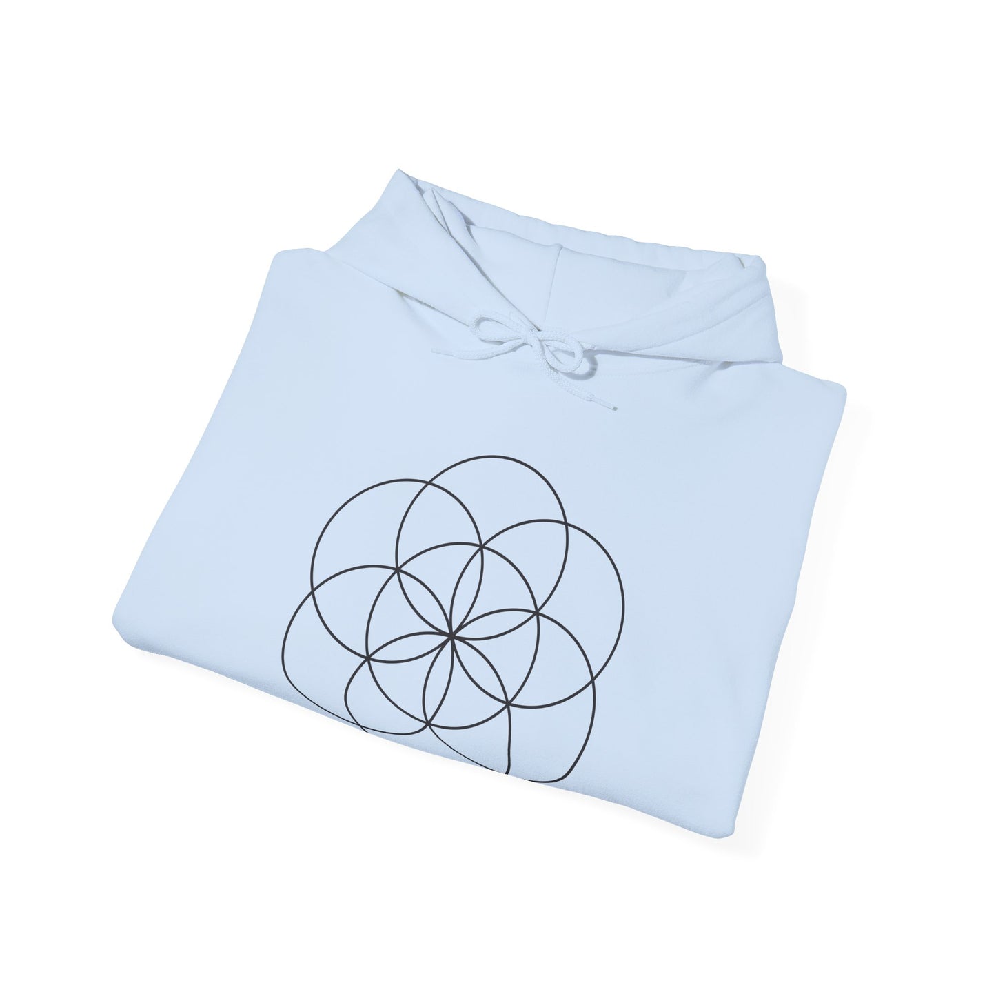 Minimalistic Flower of Life Hoodie