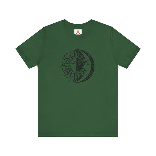 Moon and Sun Art T-shirt