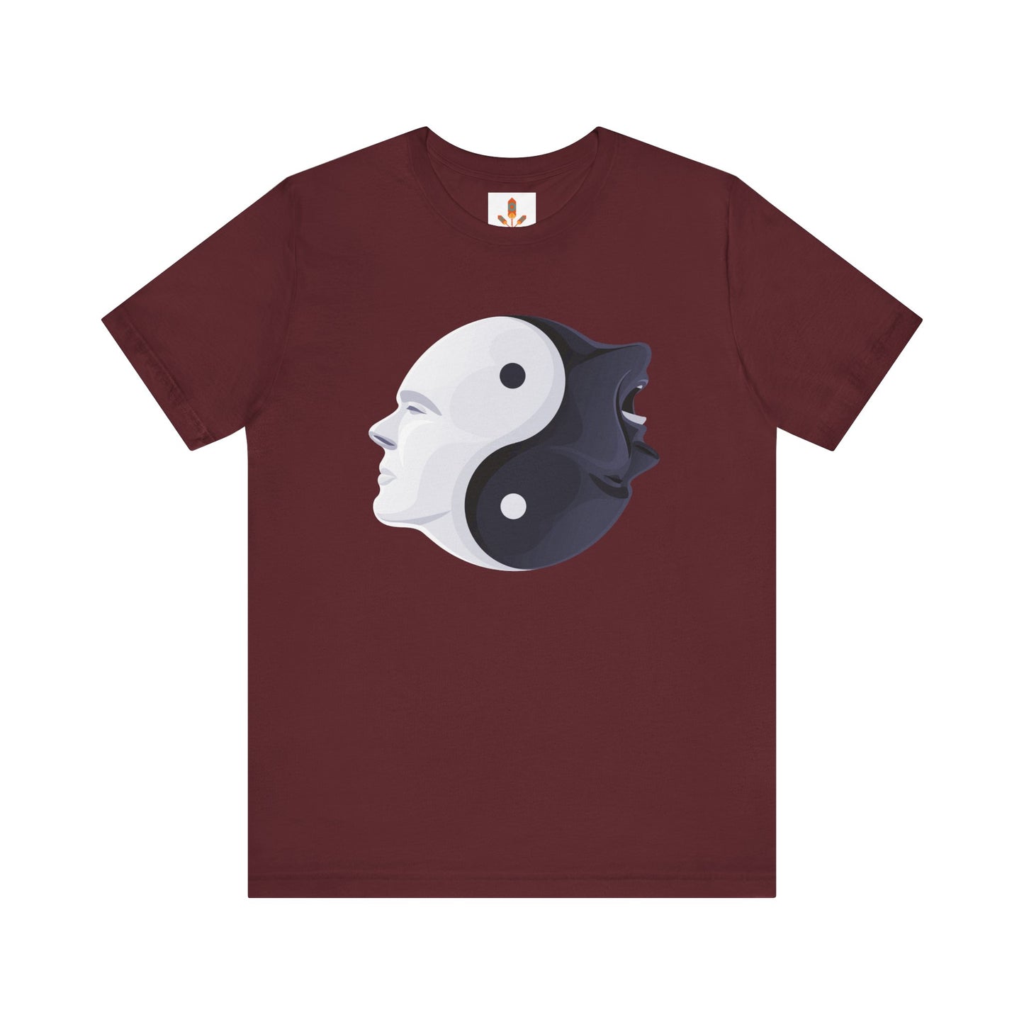 Yin Yang Two Faces T-shirt