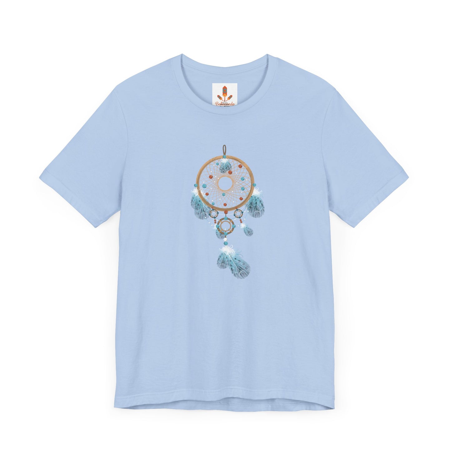 Turquoise and Brown Dream Catcher T-shirt