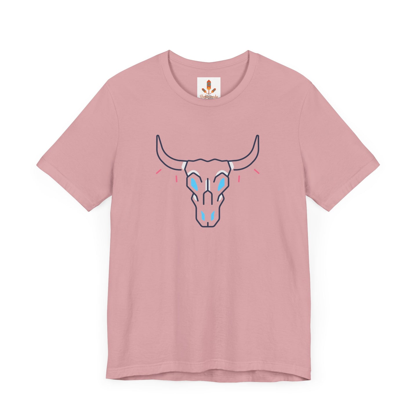 Buffalo Skull Drawing T-shirt