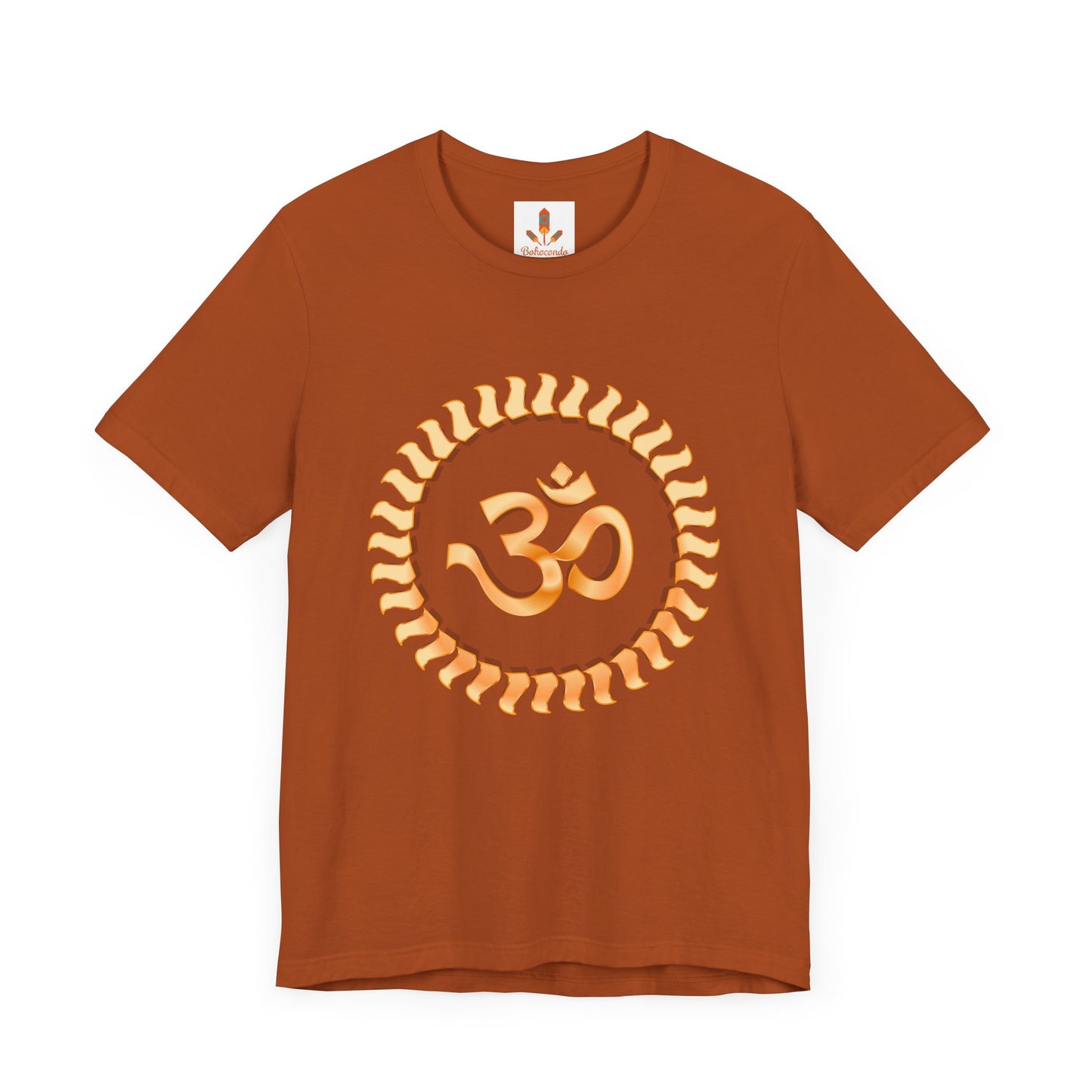 Om in Golden Sun T-shirt