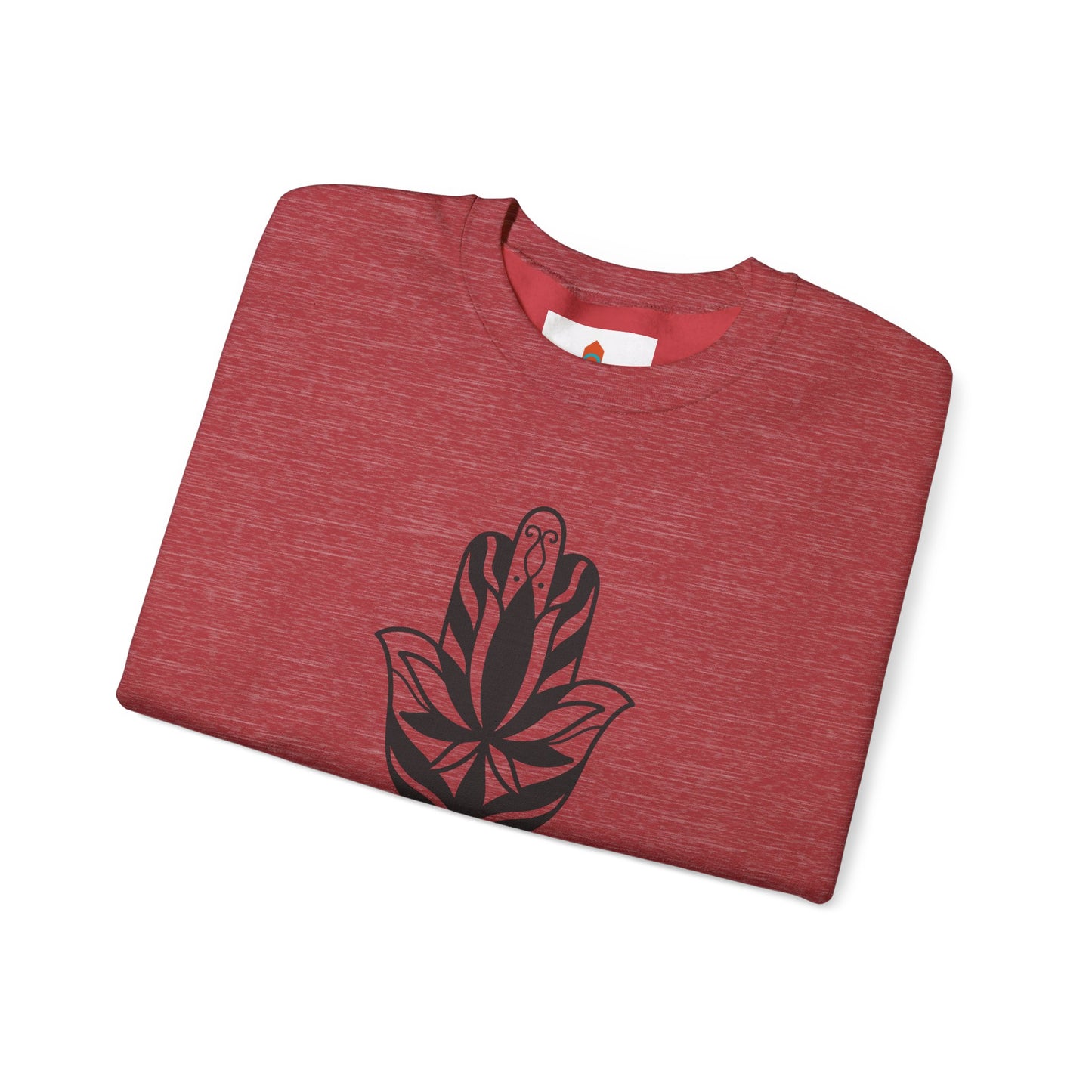 Hamsa Lotus Hand Sweatshirt