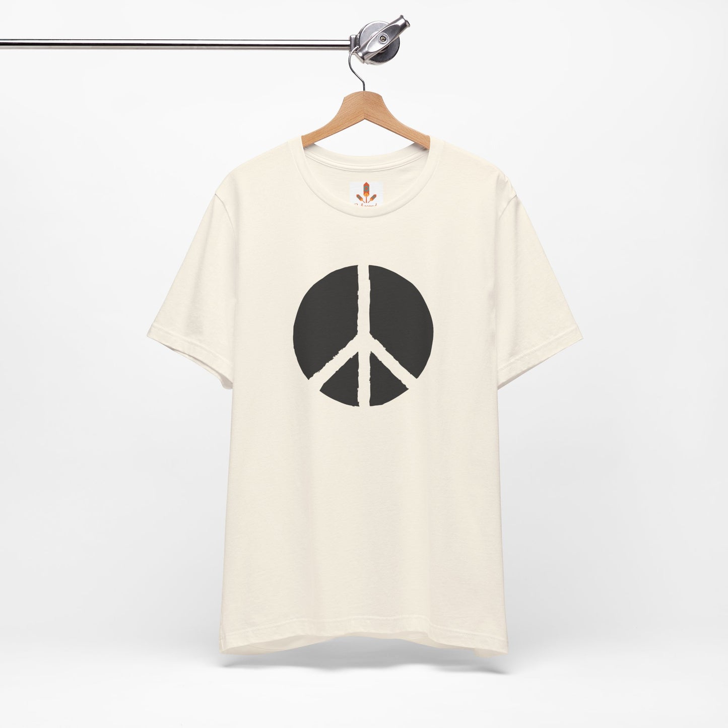 Simple Peace Sign Design T-shirt