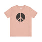 Simple Peace Sign Design T-shirt