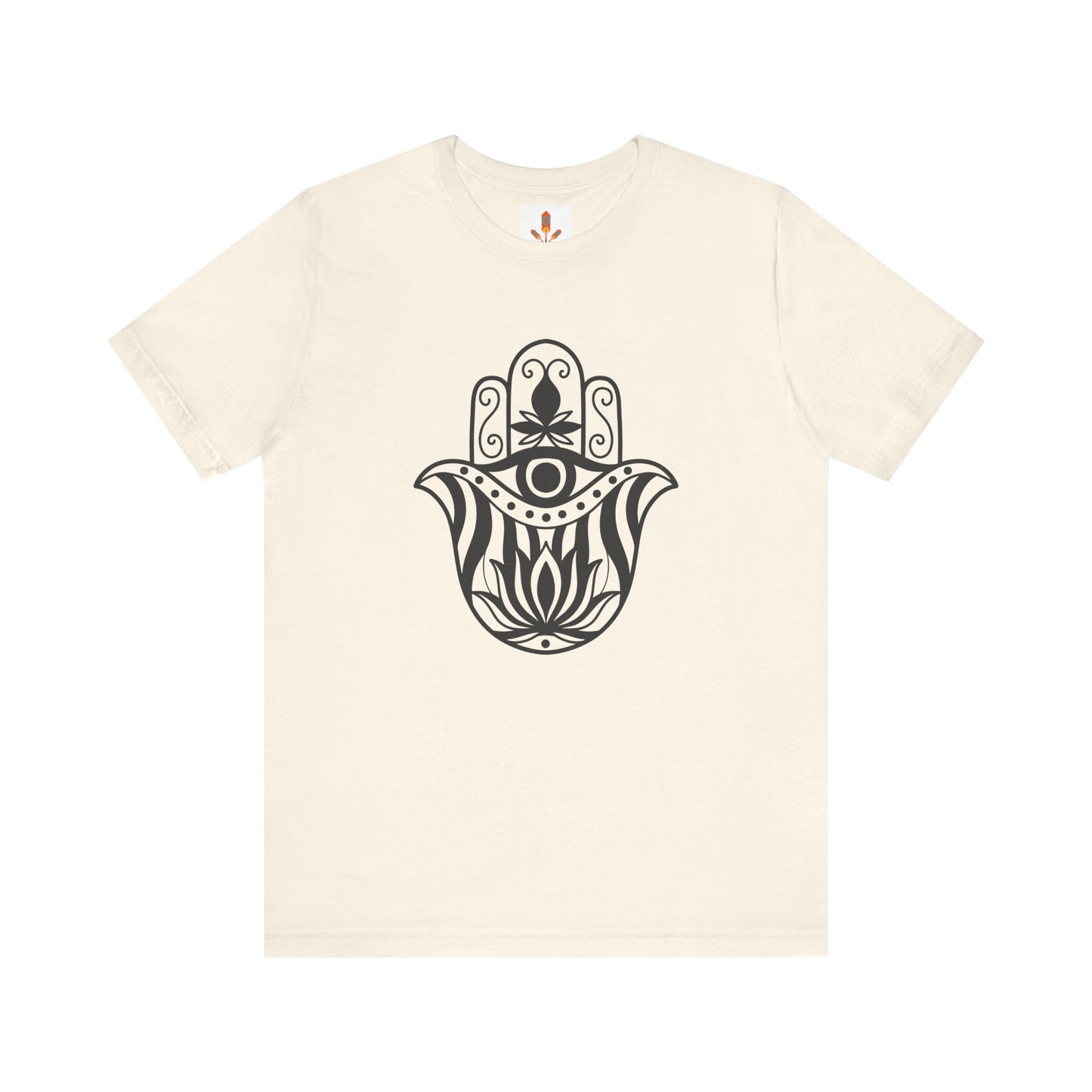 Hamsa Lotus Art T-shirt