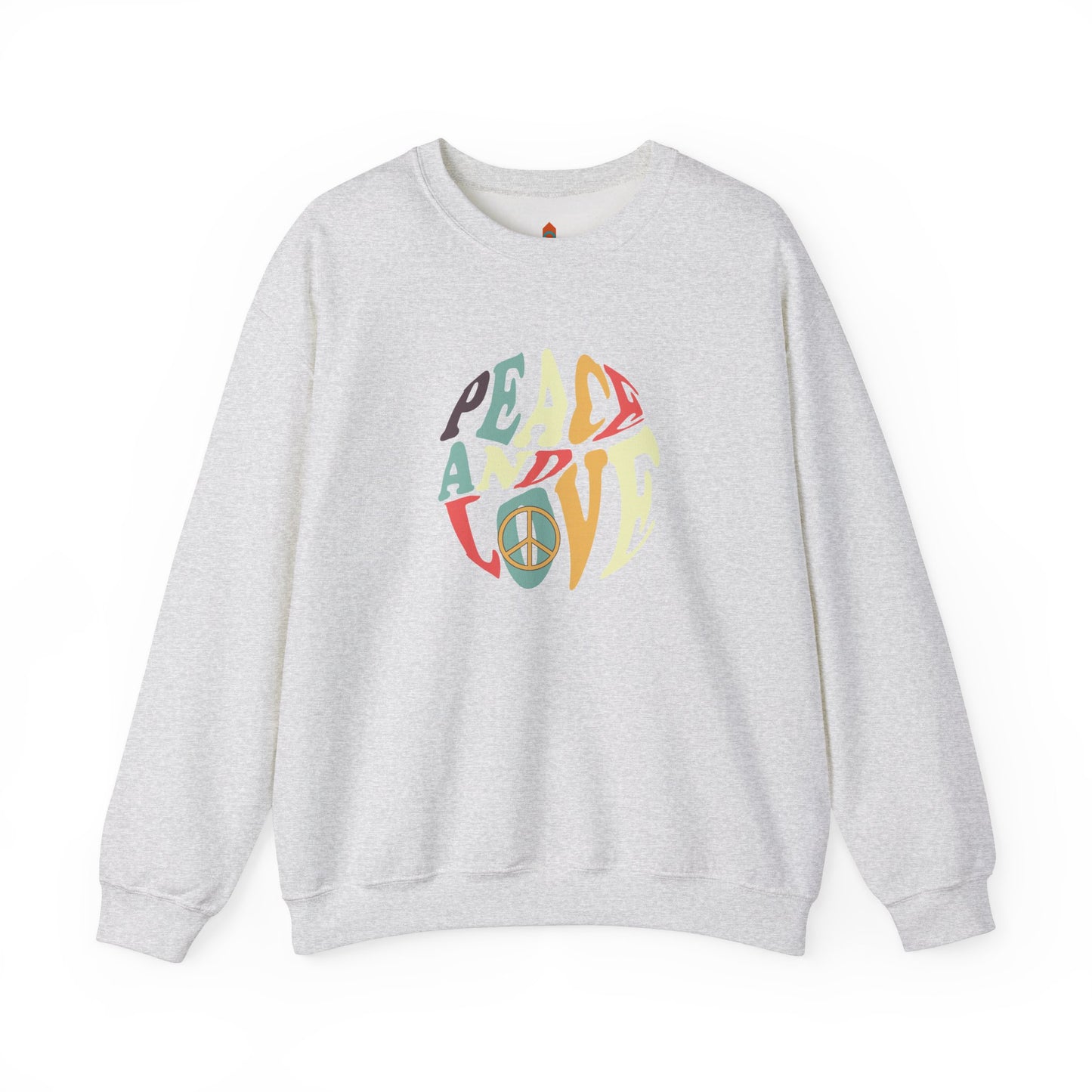 Peace and Love Design Sweatshirt