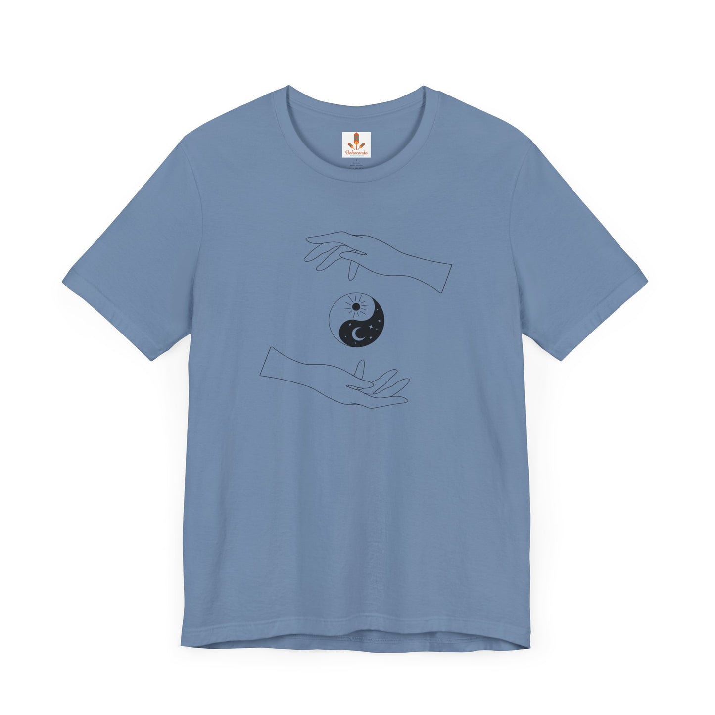 Yin Yang with Two Hands T-shirt