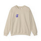 Purple Peace Hand Sign Sweatshirt