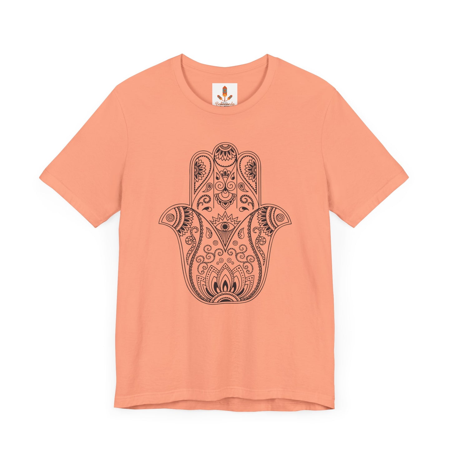 Lotus Flower Hamsa Hand T-shirt