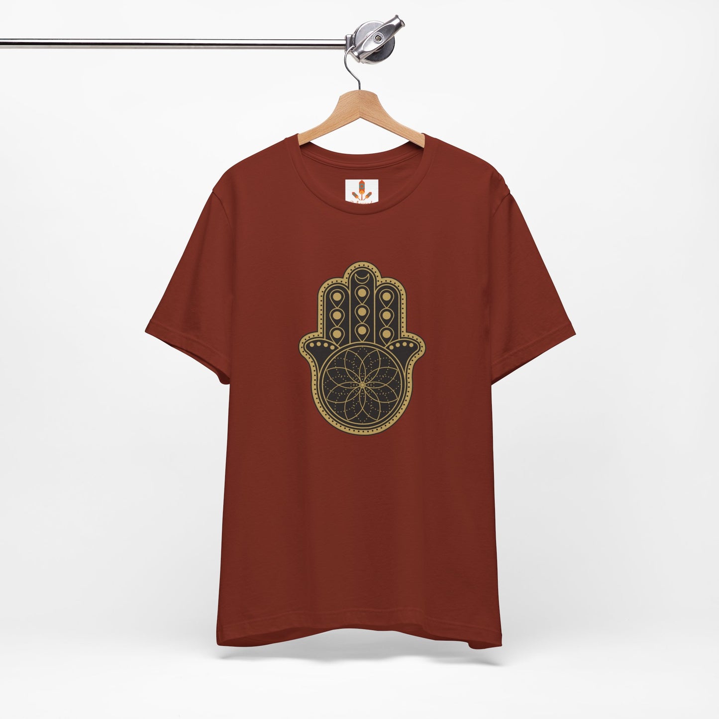 Hamsa Hand with Mandala T-shirt