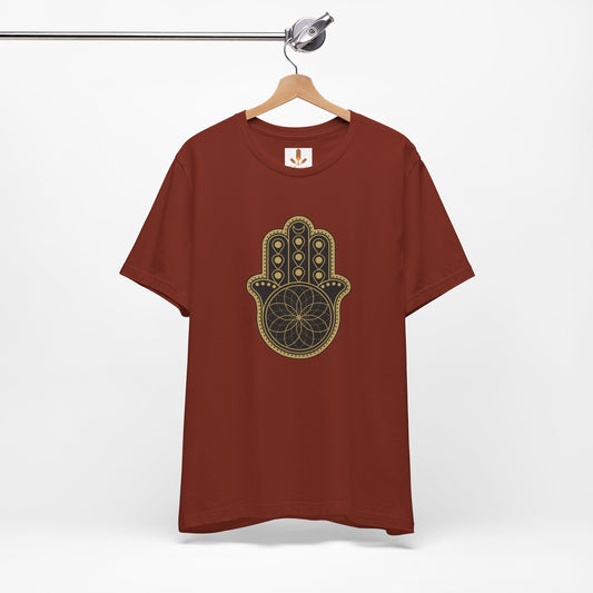 Hamsa Hand with Mandala T-shirt