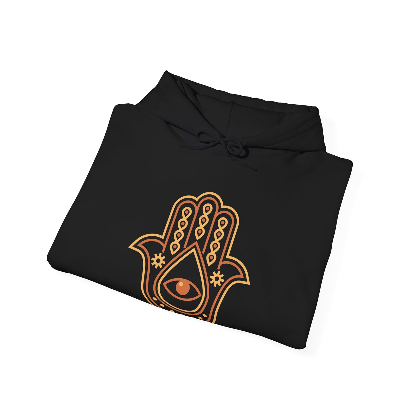 Brown Hamsa Hand Hoodie