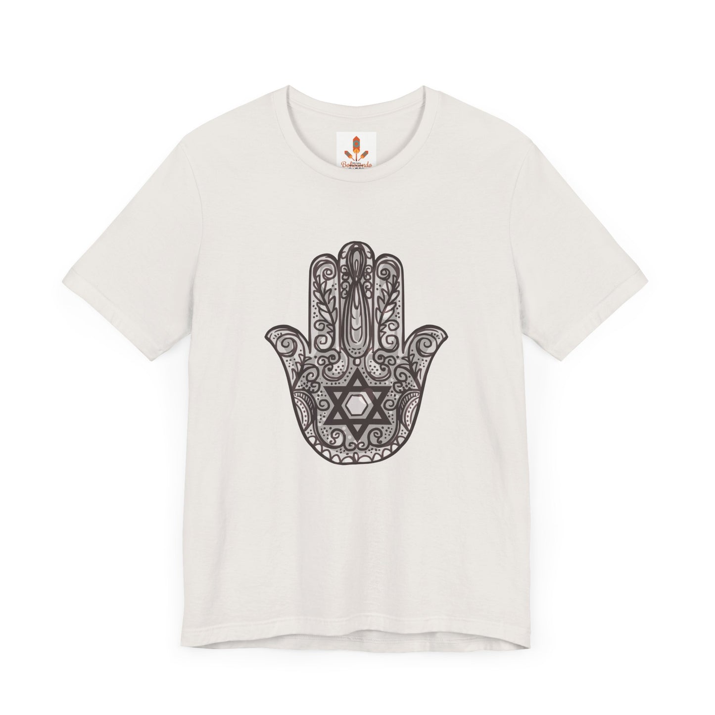 Beautiful Hamsa Hand with Star T-shirt