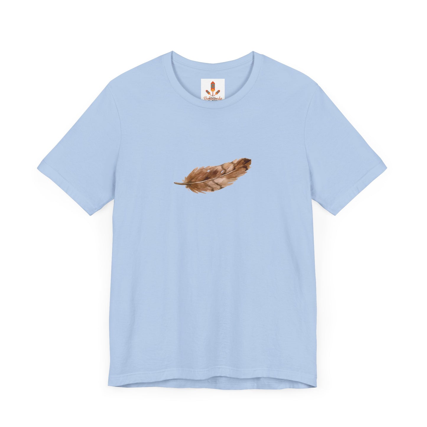 Brown Feather T-shirt