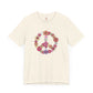 Peace Sign made from Flowers T-shirt