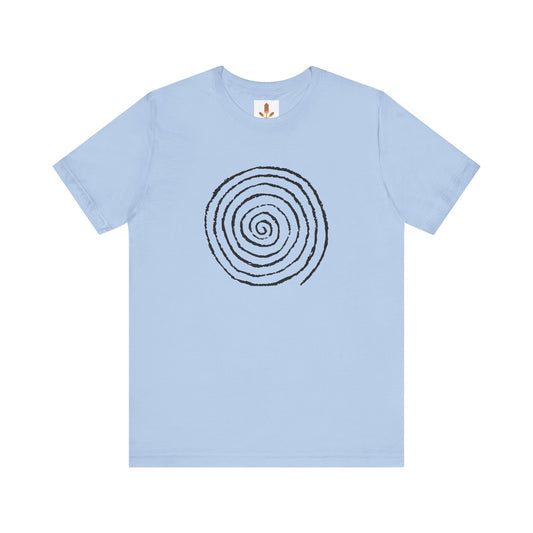 Spiral of Life Drawing T-shirt