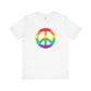 Rainbow Peace Sign T-shirt