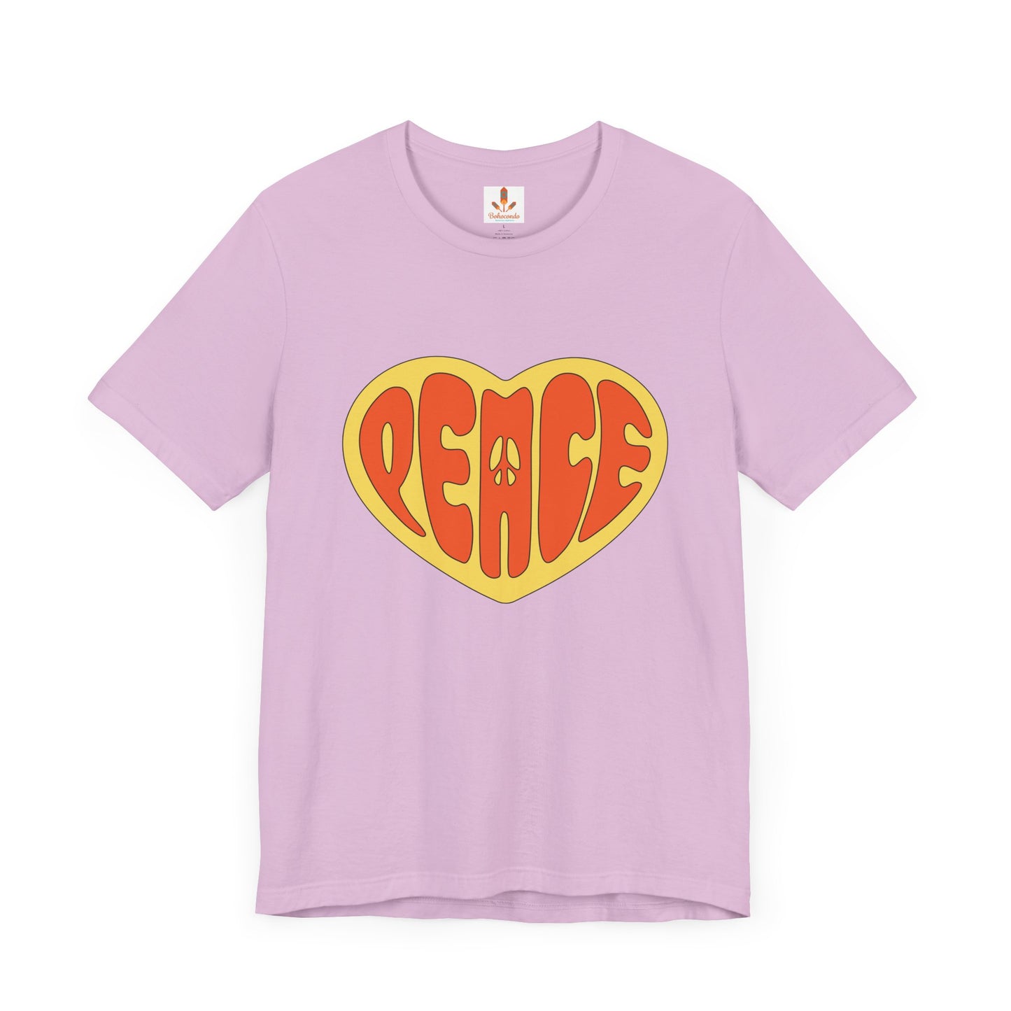Peace in Heart Design T-shirt