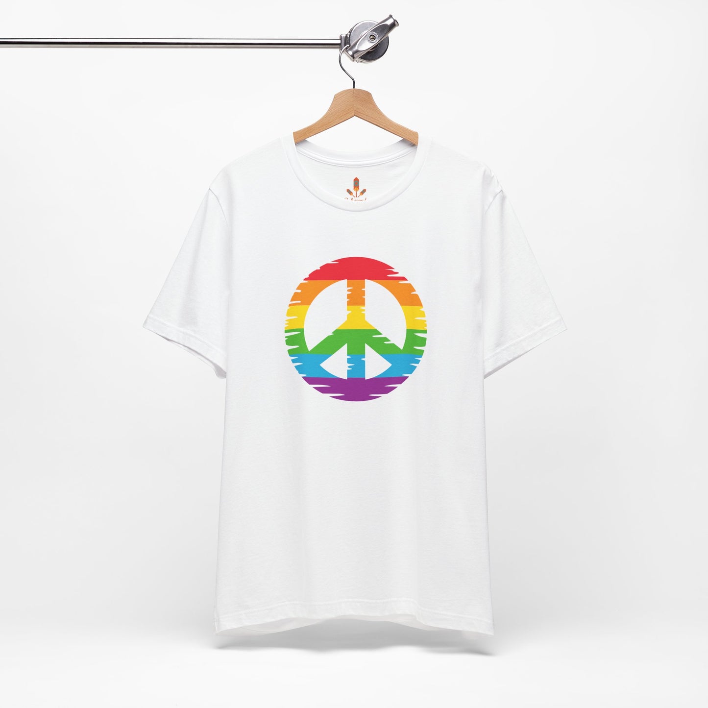 Rainbow Peace Sign T-shirt