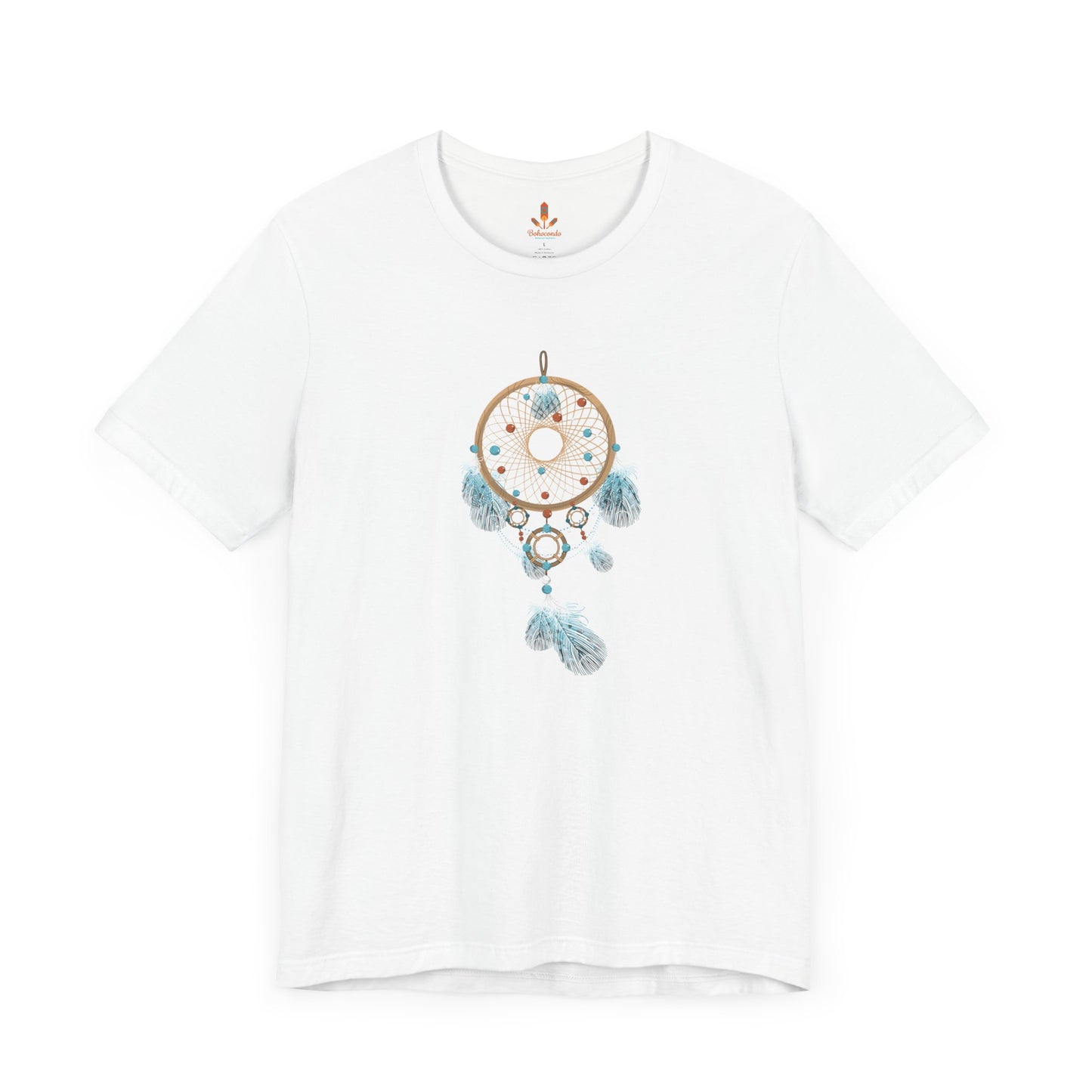 Turquoise and Brown Dream Catcher T-shirt