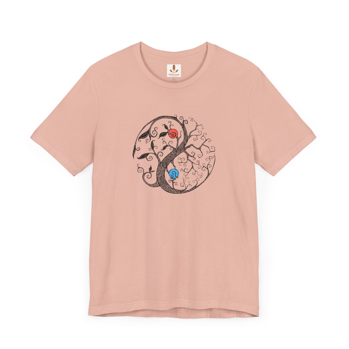 Tree of Life Yin Yang T-shirt