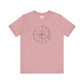Spiral of Life in Circle Drawing T-shirt