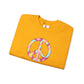 Hippie Peace Sign Sweatshirt