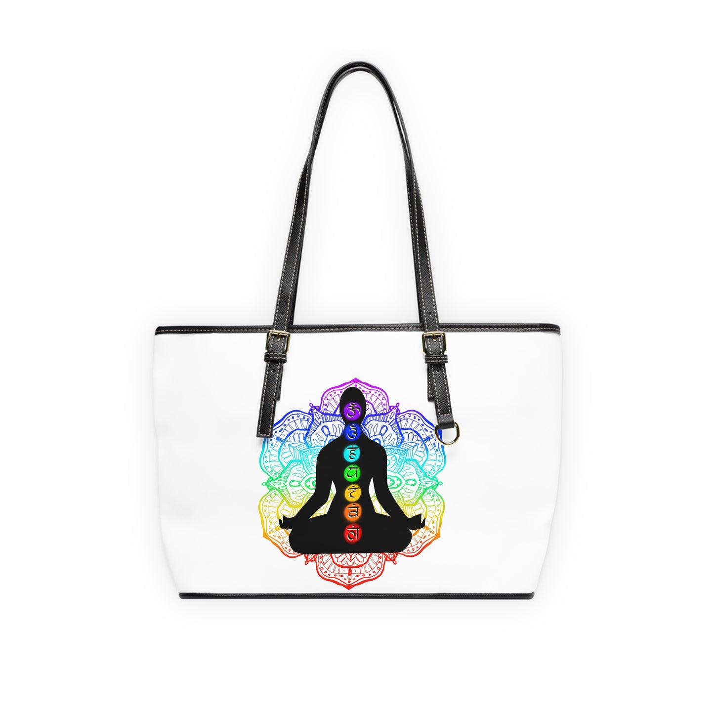 Chakra Art Leather Shoulder Bag