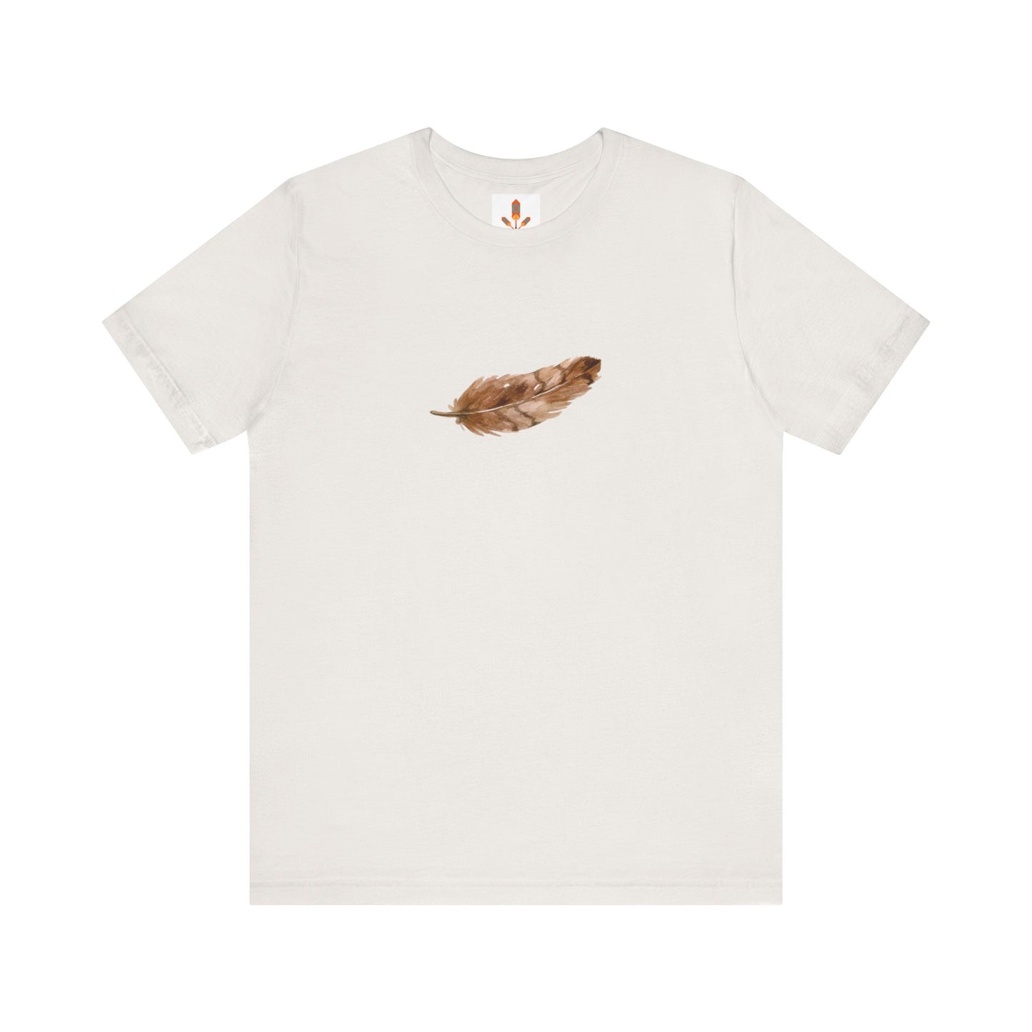 Brown Feather T-shirt