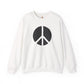 Simple Peace Sign Design Sweatshirt