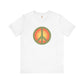Retro Peace Sign Design T-shirt