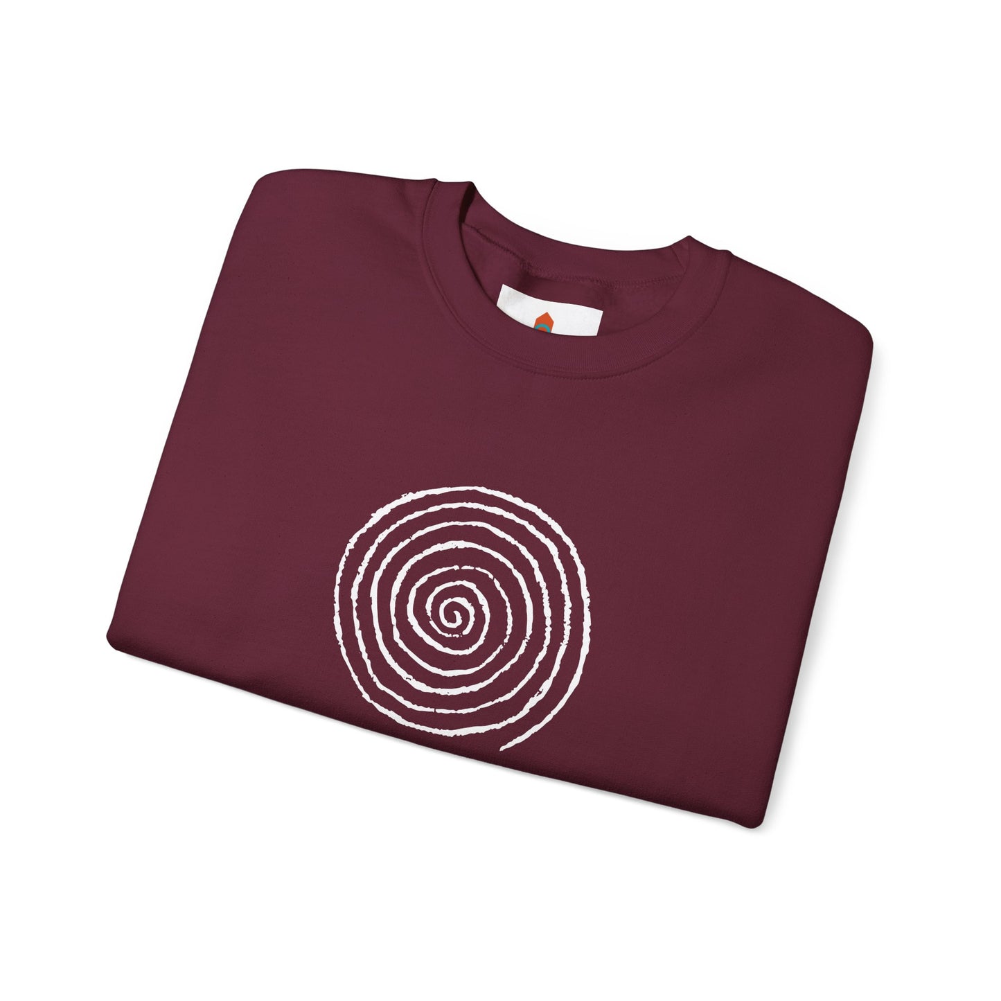 White Spiral of Life Sweatshirt