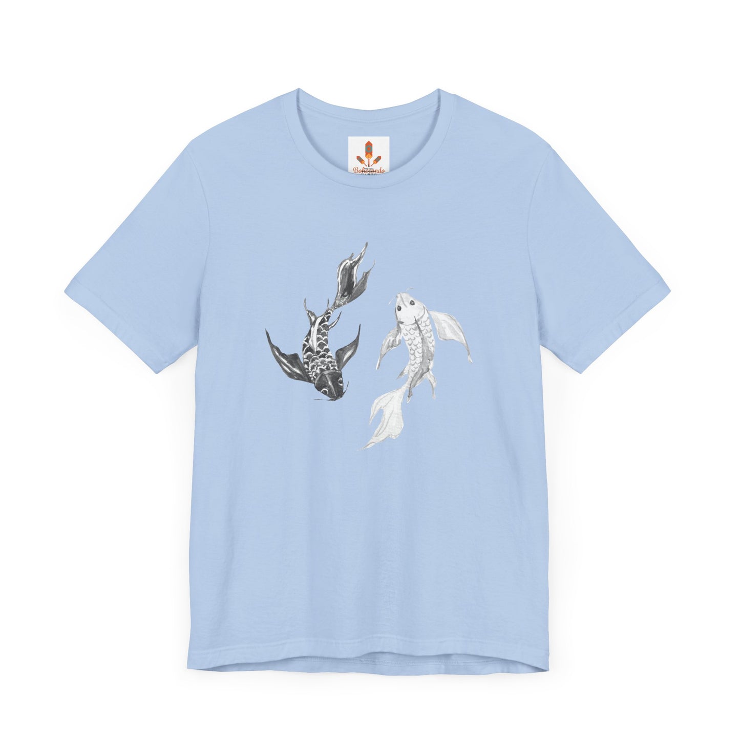 Koi Fish Yin and Yang T-shirt