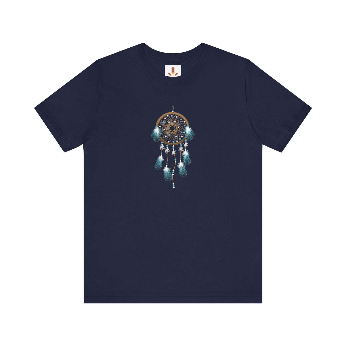 Blue and Brown Dream Catcher T-shirt