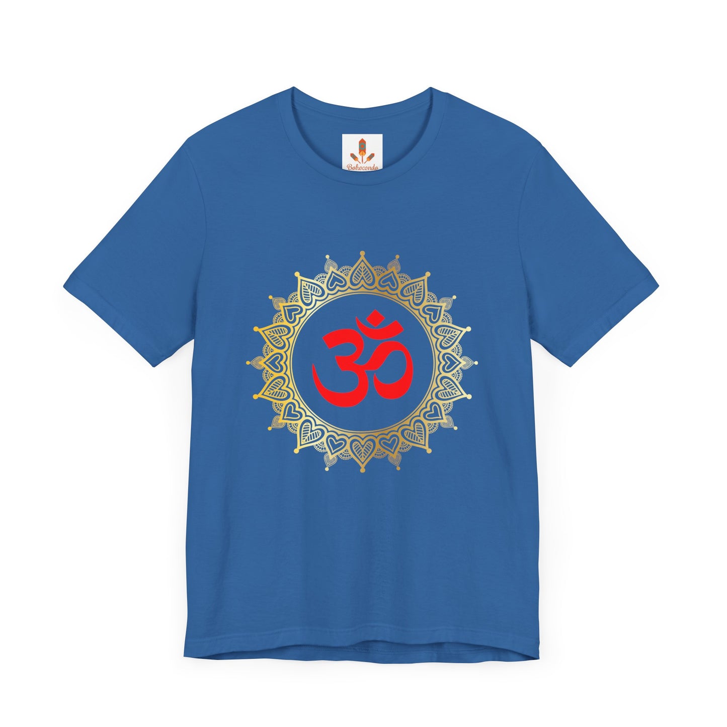 Golden Mandala Om T-shirt