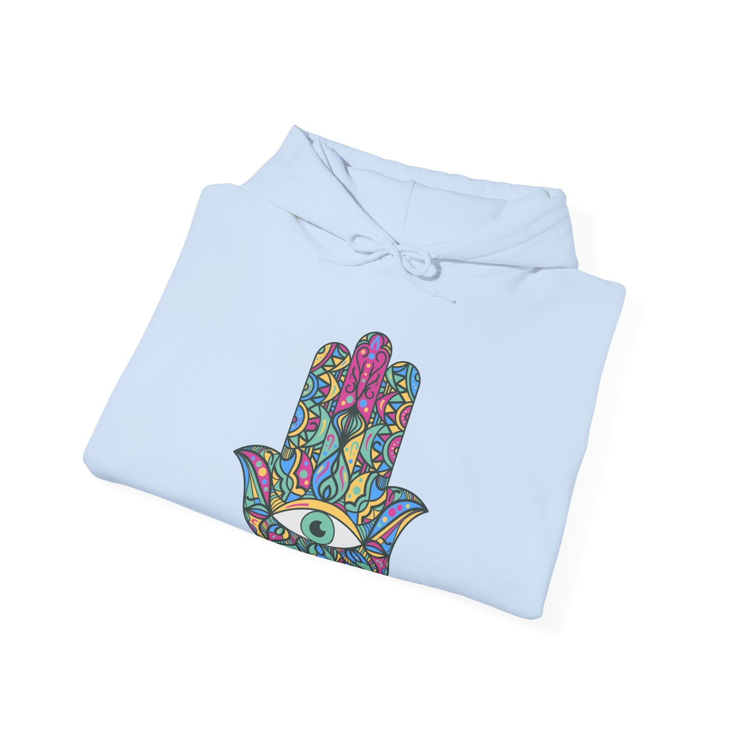 Colorful Hamsa Hand Hoodie