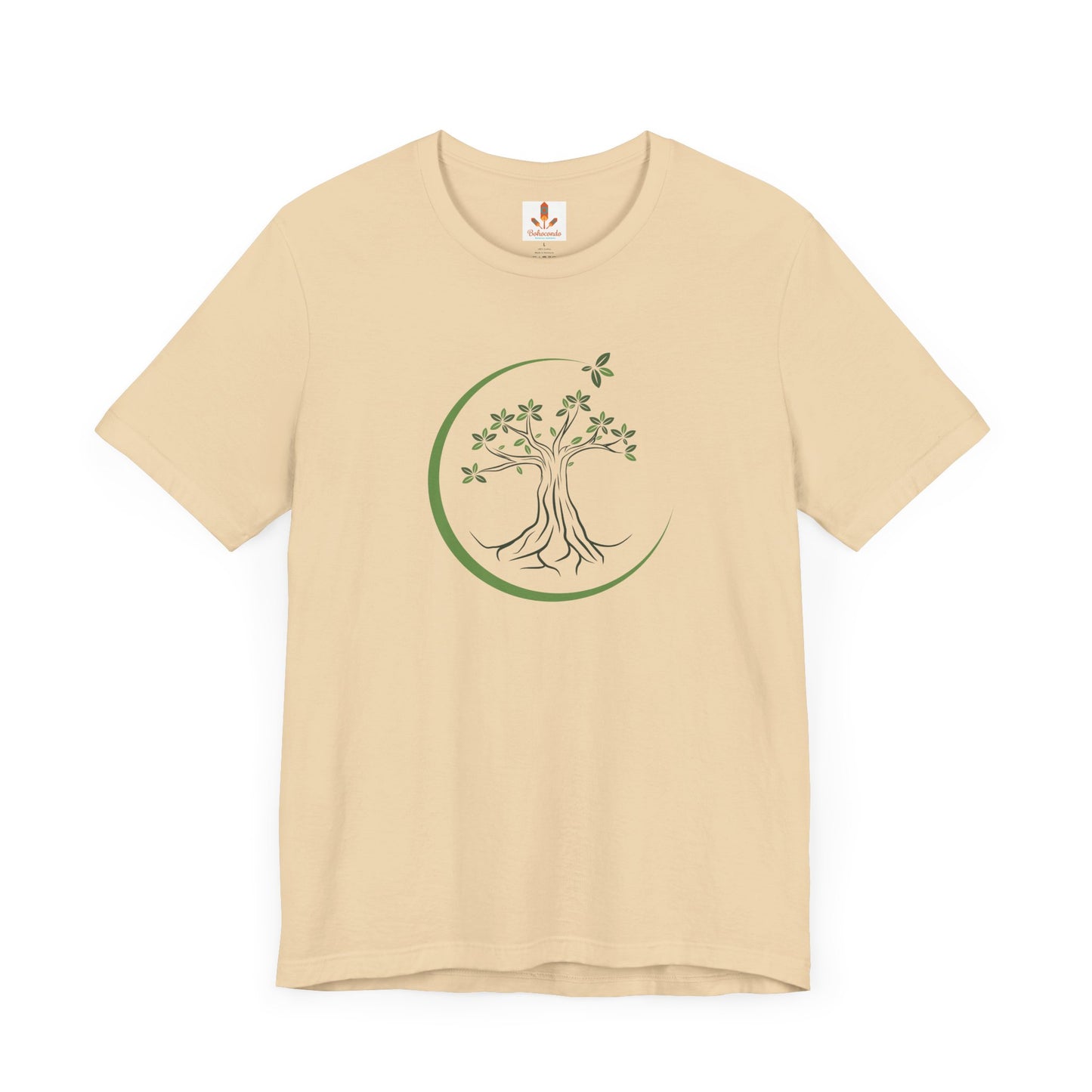 Green Tree of Life Design T-shirt