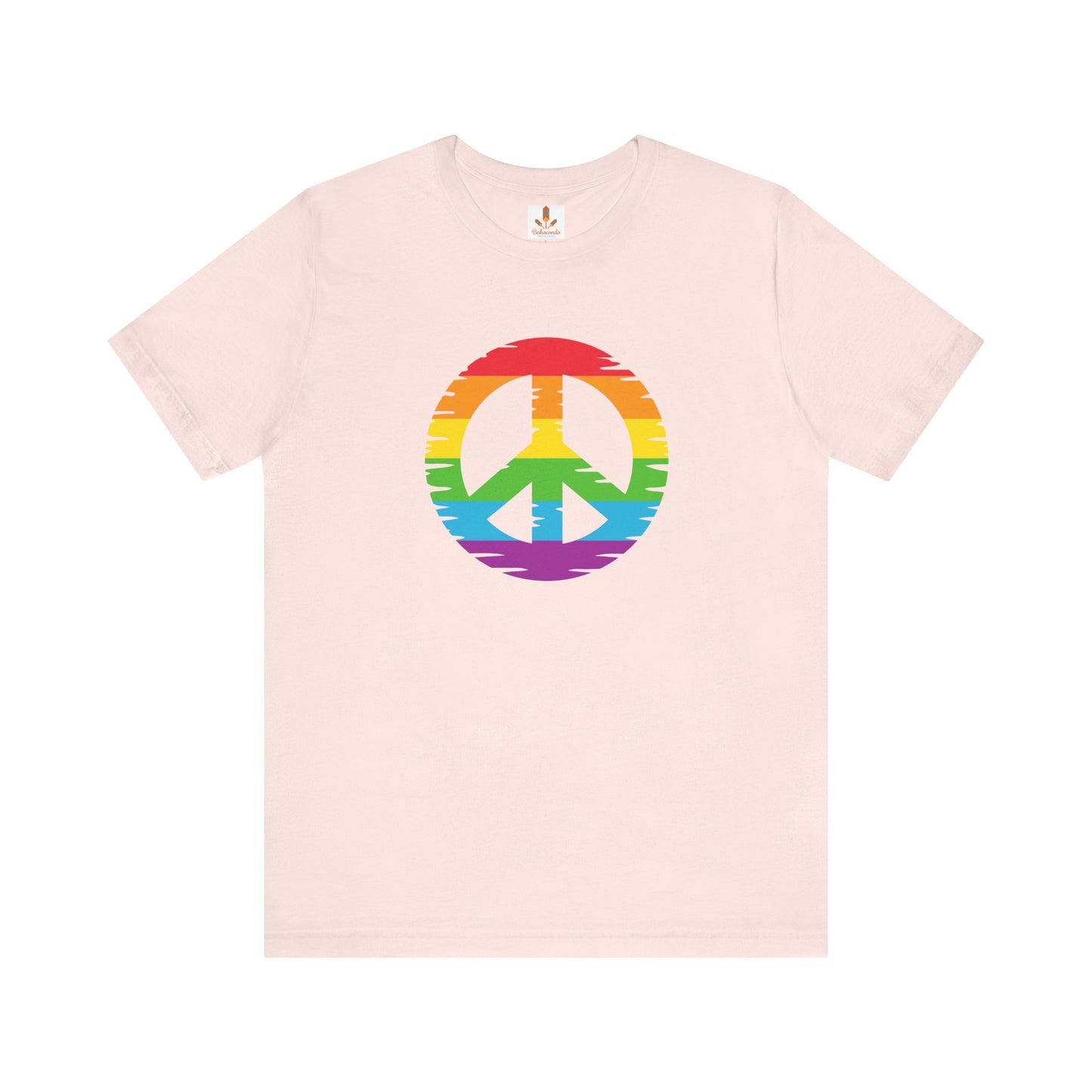 Rainbow Peace Sign T-shirt