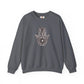Beautiful Hamsa Hand with Star Sweatshirt