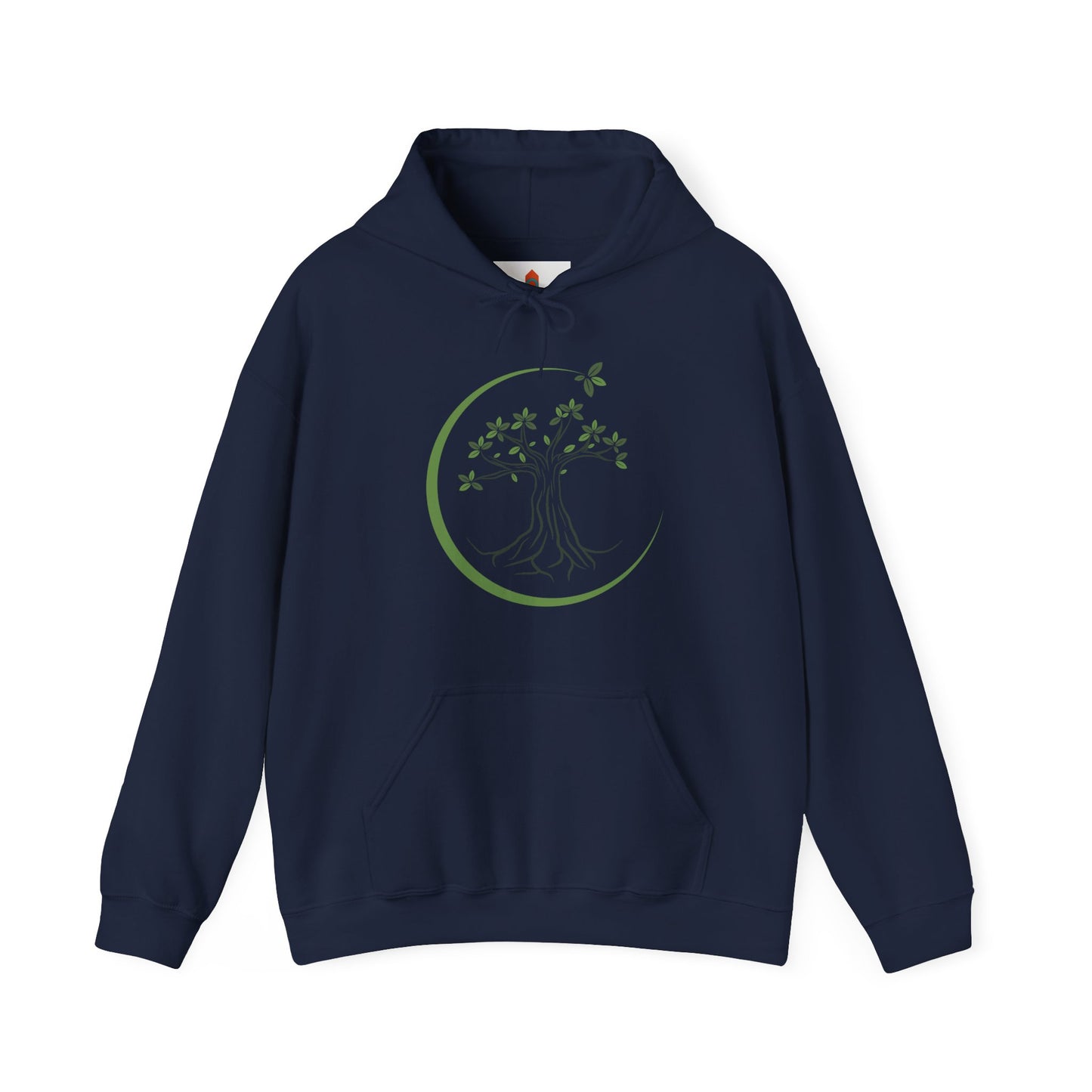 Green Tree of Life Design Hoodie