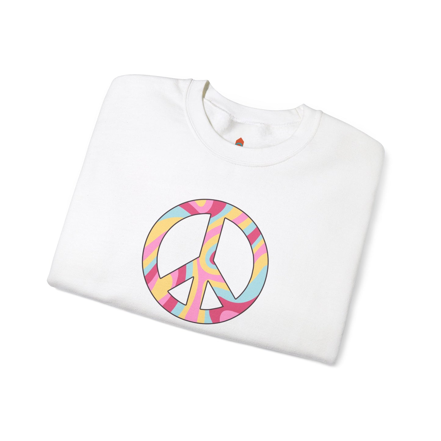 Hippie Peace Sign Sweatshirt