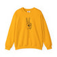 Peace Hand Sign Drawing Sweatshirt